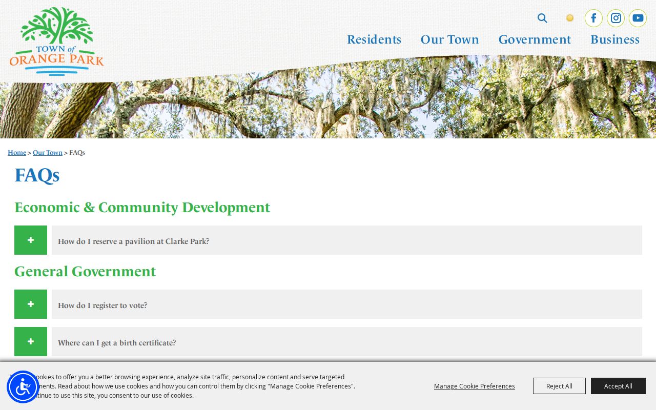 Clay County arrest lookup Orange Park records routing
