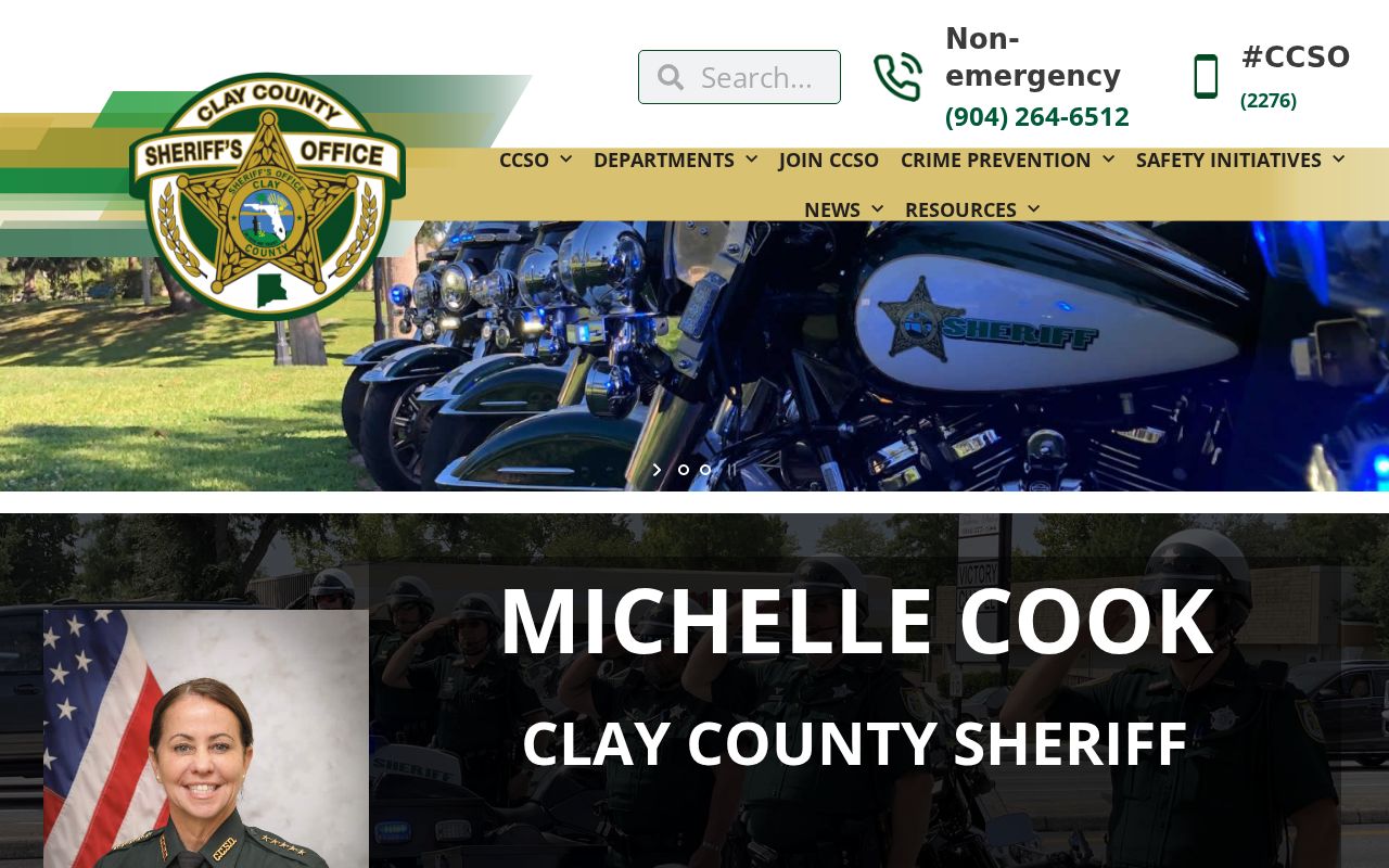 Clay County criminal history sheriff warrant information